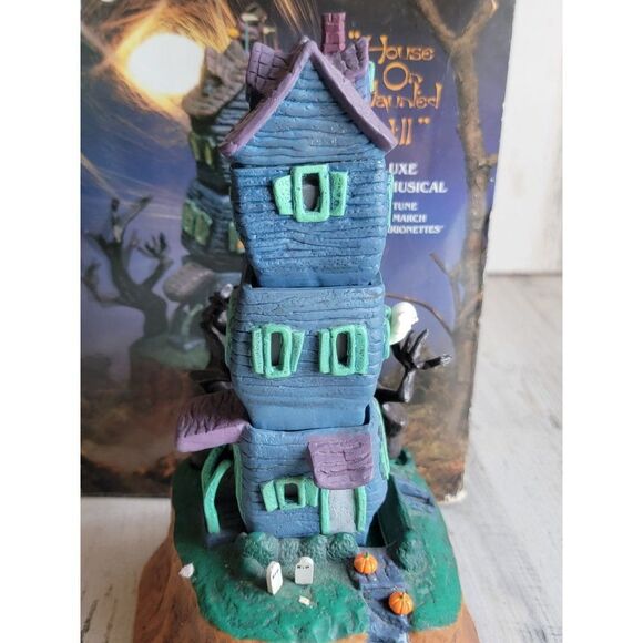 Enesco AS IS House on Haunted hell Halloween Village accessor - Picture 4 of 16